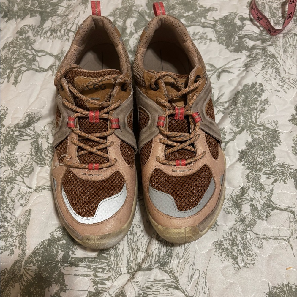 Ecco Biom C-Trail Sneakers sz 8 hiking running walking comfort traction lug sole - Picture 12 of 15